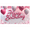 3A, variant on Pink Balloons Birthday Banner Decorative Background Polyester Material for Birthday Party Celebration Indoor Decoration