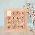 thumbnail image 4 of Dalazy Kids Sliding Block Klotski Brain Teaser Wooden Puzzle Gift Sliding Puzzle Style2, 4 of 8