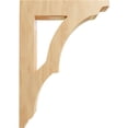 thumbnail image 3 of Ekena Millwork 1 3/4"W x 8 1/2"D x 12"H Large Avila Wood Bracket, Red Oak (6-Pack), 3 of 5