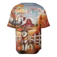 thumbnail image 2 of Thanksgiving Alaskan Malamute Pilgrim Grateful, Thankful, Blessed Fall Welcome All Over Print 3D Baseball Shirt Alaska Mal Dog Lovers Gifts Softball Sport - 00021, 2 of 6