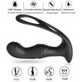 thumbnail image 5 of 1pcs Male Cock ring vibrator wireless remote control Butt plug delayed ejaculation sex toy oso de fresa Electrónica, 5 of 5