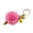 Rose Red, variant on SPRING PARK Keychain Key Holder Pompom Heart Bell Ice Cream and bell Key Ring