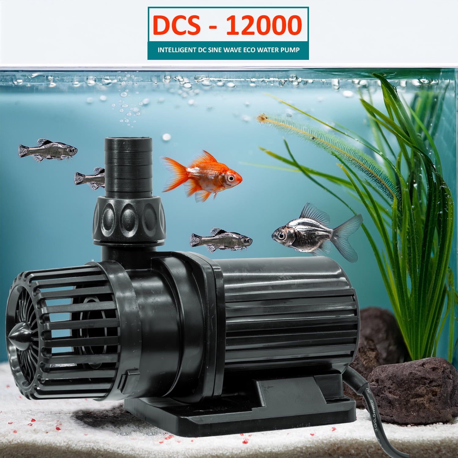 320 GPH 24v Dc Eco Marine Aquarium Fish Tank Wave Maker Water Pump