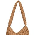 thumbnail image 2 of Bolsa De Hombro Hinchado Bolso Mujer Puff Hombro Nube Plisado Versátil Acolchado Sling Caqui, 2 of 8