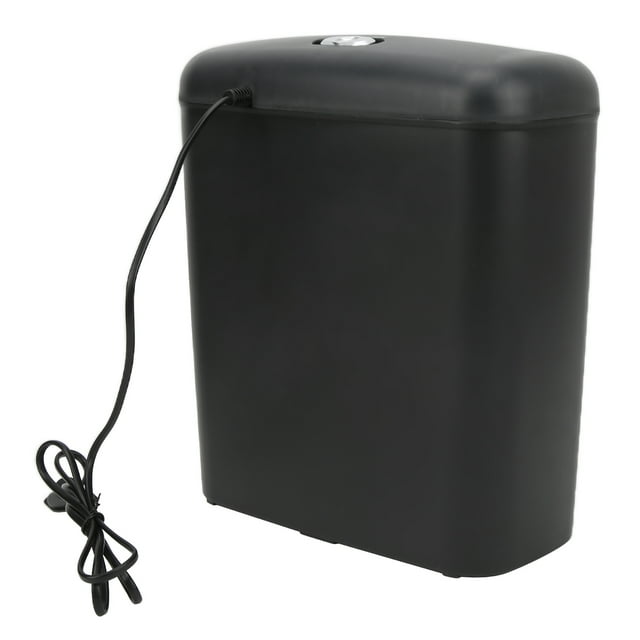 Electric Paper Crusher, Intelligent Shutdown Paper Shredder Labor Saving Efficient Convenient For School For Household For Office EU Plug,US Plug