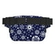 thumbnail image 3 of Fotbe Snowflakes2 Cangurera Cuadrada con Estampado de Doble Capa, Bolsa de Cintura Ajustable Mini para Hombres y Mujeres, 3 of 9