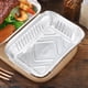 thumbnail image 2 of 30pcs 570ml Bandeja desechable para bandejas de goteo de barbacoa Papel de aluminio Revestimientos de estaño para recipientes de grasa Bandejas de repuesto sin tapa, 2 of 7