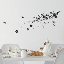 TERGAYEE Wall Stickers 3D Sun flower Home Decor Cool Mirrors Wall Stickers Wall Decor