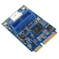 thumbnail image 4 of Tarjeta De Adaptador De Convertidor USB 3.0 (2 Puertos) De 19 Pines 5 GigaBits Per Second Para PC shamjiam Tarjeta de expansión SATA, 4 of 4