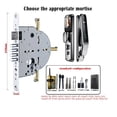 thumbnail image 2 of Full Automatic TUYA APP 3D Recognition Smart Door Lock Finrprint Password Outdoor Waterproof 6068 Intellint Door Locks ,More Secure, 2 of 7