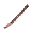 thumbnail image 1 of 22 Fret Electric Guitar Neck, Fine Carving Adjustable Pitch Replacement Wenge Guitar Neck Stable  for Playing, 1 of 7