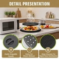 thumbnail image 7 of Microwave Splatter Cover, Collapsible food and plate guard featuring a functional steam vent, durable dishwasher-safe design for daily kitchen heating and cooking (1-Pack), 7 of 7