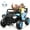 Blue, variant on Joyracer 800W 24 Volt Ride on Toys, 4WD/2WD Switchable Powered Ride on UTV with Remote Control, Kids Electric Car w/ 2 Seater, Power Car Wheels, 3 Speeds, Music, Bluetooth, MP3, USB, Horn, Red