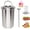 Wire Handle, variant on Stainless Steel Deli Meat Press with Thermometer - 2026 Upgraded Deli Meat Press Stainless Steel, Kitchen Bacon Pressure Cookers Boiler Pot Pan Stove