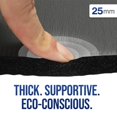 thumbnail image 2 of Alfombrilla de Rodilla Impulse Fitness Negra Extra Gruesa y Suave para Ejercicio, 2 of 7
