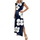 thumbnail image 2 of TaTaai Women's Solid Color Round Neck Sleeveless Knee Length Dress Casual Fashion Pleated Front Design with Pockets Soft Breathable Fabric for Spring Summer Daily Beach Vacation Gift, 2 of 6