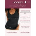 thumbnail image 3 of Jockey Essentials Women's Slimming Tank, Everyday Shapewear, Body Slimming Top, Compression Tank, Sizes Small-4XL, 3 of 5