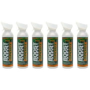 Boost Oxygen Large SPORT Orange Aroma 10 L Canister for Support, (6 Pack)