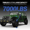 thumbnail image 2 of 33" Farm Jack Heavy-Duty High Lift Jack, 7000 Lbs Capacity Ratcheting Utility Jack for Off-Road, Tractor, Truck, and SUV Use, Lift Height 5.12-25.39 Inches, 2 of 7