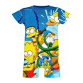 thumbnail image 5 of Simpsons Baby Bodysuit Soft & Breathable Infant Romper Unisex Short Sleeve Jumpsuit Ideal for 3 to 24 Months, 5 of 8