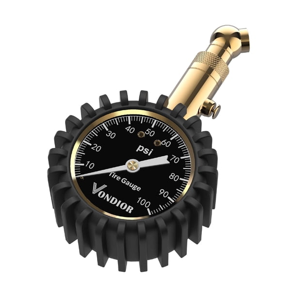 Medidor de presión de neumáticos Vondior Heavy Duty de 0 a 100 PSI con precisión