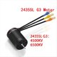 thumbnail image 3 of Motor 2435SL G3 de 6500 KV para Coche de Control Remoto A Escala 1:18 y 1:16, ESC Sin Escobillas, Impermeable, 2-3S, Kit de Motor 2435SL G3, 3 of 5