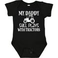 thumbnail image 3 of Inktastic Farmer My Daddy Still Plays with Tractors Boys or Girls Baby Bodysuit, 3 of 5