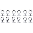 thumbnail image 1 of 12Pack Stainless Steel Kayak Track Mount Tie Down Eyelet Rail Accessory for Kayak Canoe Boat, 1 of 6
