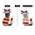 thumbnail image 7 of USA 250th Anniversary Ornament Acrylic 250th Cat Pendant USA Christmas Tree Ornament Patriotic American Ornaments Gift for Patriotic Collectors, 7 of 7