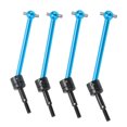 thumbnail image 2 of Universal CVD Drive Shaft Set, 4pcs Replacement RC Car Drive Shaft High Accuracy High Strength  For  TT02B For 1/10 RC Car Blue, 2 of 8