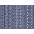 thumbnail image 1 of Ahgly Company Indoor Rectangle Patterned Night Blue Area Rugs, 4' x 6', 1 of 1