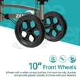 thumbnail image 6 of ZENART All-terrain Knee Scooter Foldable Walker for Foot Injuries Adult Crutch Alternative,Champagne, 6 of 8