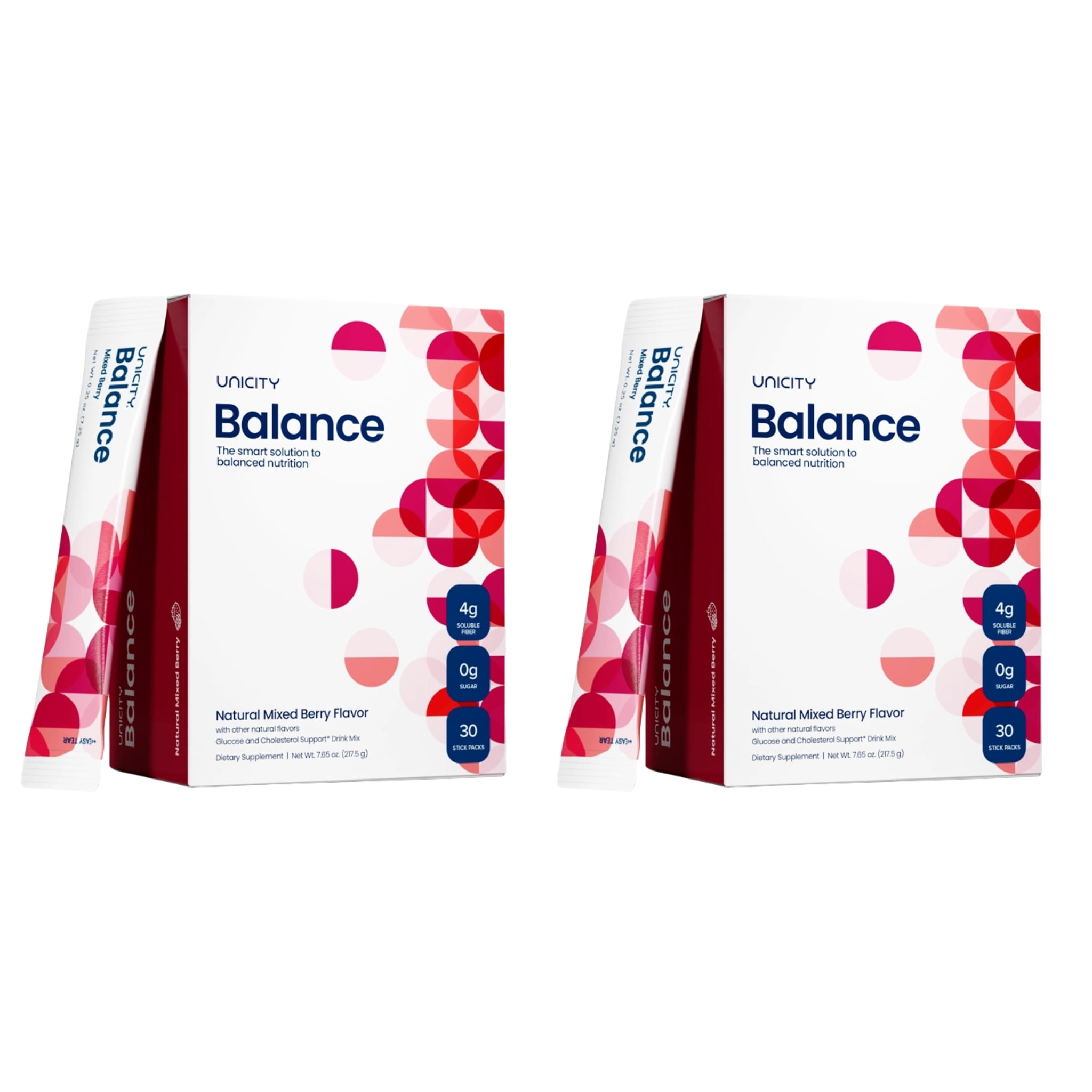 Unicity Balance Variety Pack – Orange, Lemon, Ginger, Berry (4