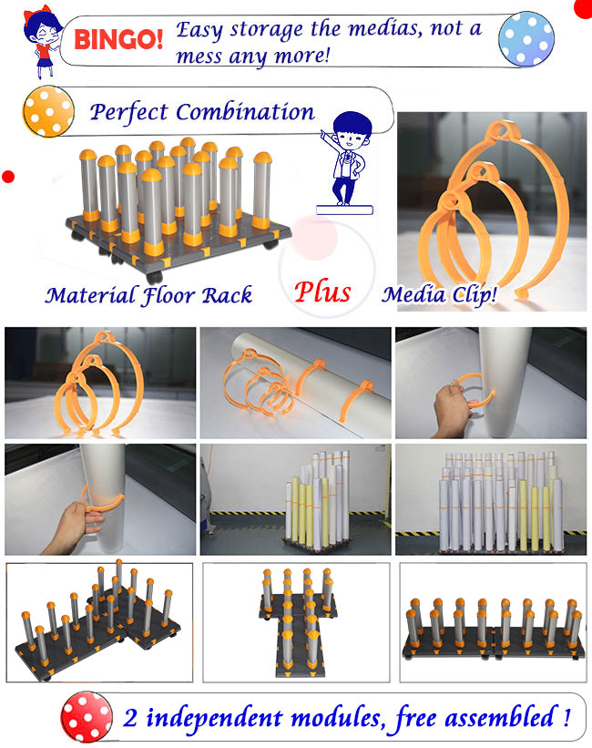 VING Rolling Floor Rack for Vinyl Roll Storage 16 Kiribati Ubuy