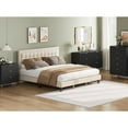 thumbnail image 4 of Modern 5 Drawer Dresser for Bedroom with Gold Handle and Large Drawer, Wood Double Chest of Drawers and Storage Organizer for Living Room, Hallway, Entryway, 4 of 6