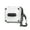 White, variant on Dteck for Samsung Galaxy Buds3 FE (2025) / Buds3 Pro (2024) / Buds 3 Case (2024) Case with Secure Lock Clip,Full Body Shockproof Protection Hard Shell with Carabiner for Women Men,Black