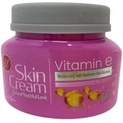 Vitamin E Skin Cream - Natural Youthful Look, Moisturizing with Replenish Skin Balance, 8 oz (226 ml)