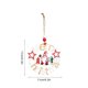 thumbnail image 3 of 2 uds colgantes huecos de Madera ANGGREK decoraciones colgantes árbol de Navidad Multicolor, 3 of 8