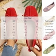 thumbnail image 3 of Abomasnow Womens Flock Bow Decor Square Toe Slip‑On Ballet Flat Shoes Casual Lightweight Going Out Shoes, 3 of 9