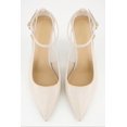 thumbnail image 4 of Women's Pointed Toe Double Ankle Strap Wedge Pumps, 4 of 6
