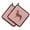 Pink, variant on Australian Kelpie Dog Checkerboard Blue Pair of Pot Holders