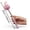 Pink, variant on Linnome Halloween LED Pumpkin Lantern Glowing Hand Crank Stick, Light Up Jack-O-Lantern Wand for Teens Party Favors, Spooky Night Atmosphere Decor Props for Bar and Carnival Celebrations