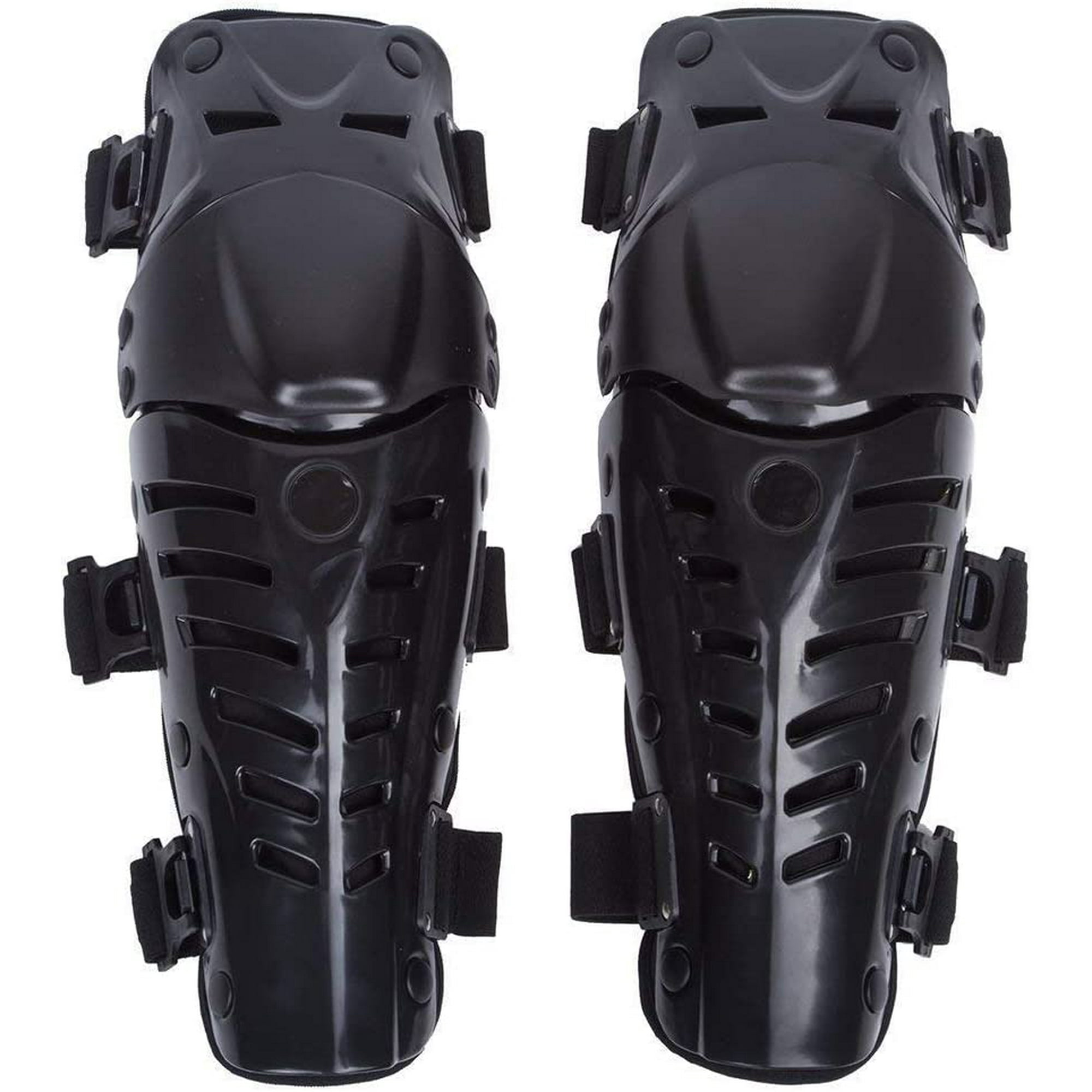 Genouillères Moto WOSAWE – Protection Chocs Motocross – Noir – Taille Unique