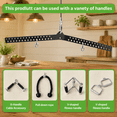 Multi-grip Lat Pull Down Bar Neutral Wide Cablehine Attachment ...