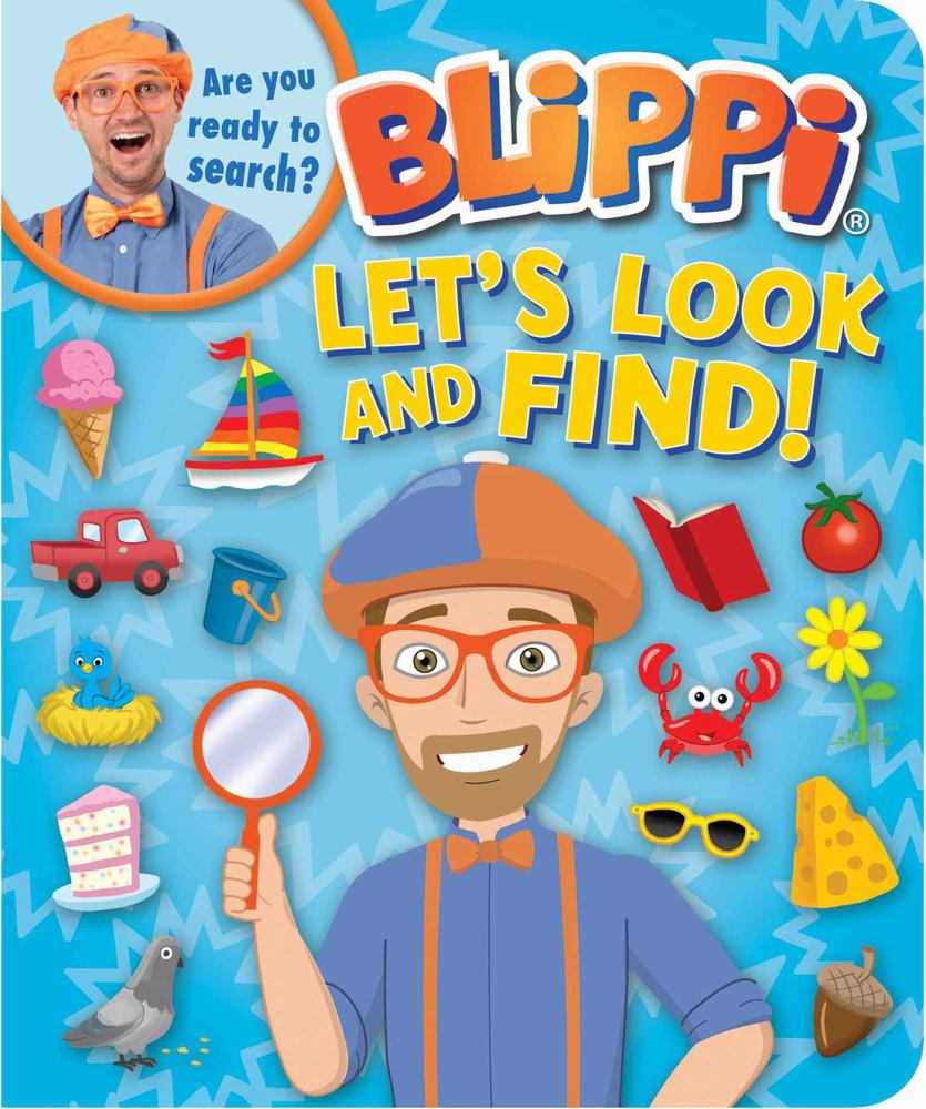 EDITORS OF STUDIO FUN INT: Blippi: Let's Look and Find! (Board Book)