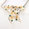 thumbnail image 4 of Bangcool Neckerchief Scarf Printed Long 4PCS Fruit Pattern Wrist Scarf Hair Ribbon Scarf, 4 of 10
