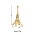 thumbnail image 1 of Estatua de la Torre Eiffel, decoración de aleación de Metal, figura coleccionable, réplica de habitación de recuerdo, soporte de mesa para decoración de fiesta de la Torre Eiffel francesa, 1 of 5
