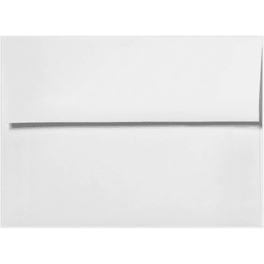 LUXPaper A6 Invitation Envelopes, 4 3/4 x 6 1/2, White, 50 Pack