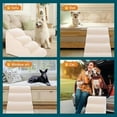thumbnail image 6 of ShadeMart Pet Steps for Small Dogs, High Density Foam Stairs for High Beds & Couches, Grey, 6 of 6
