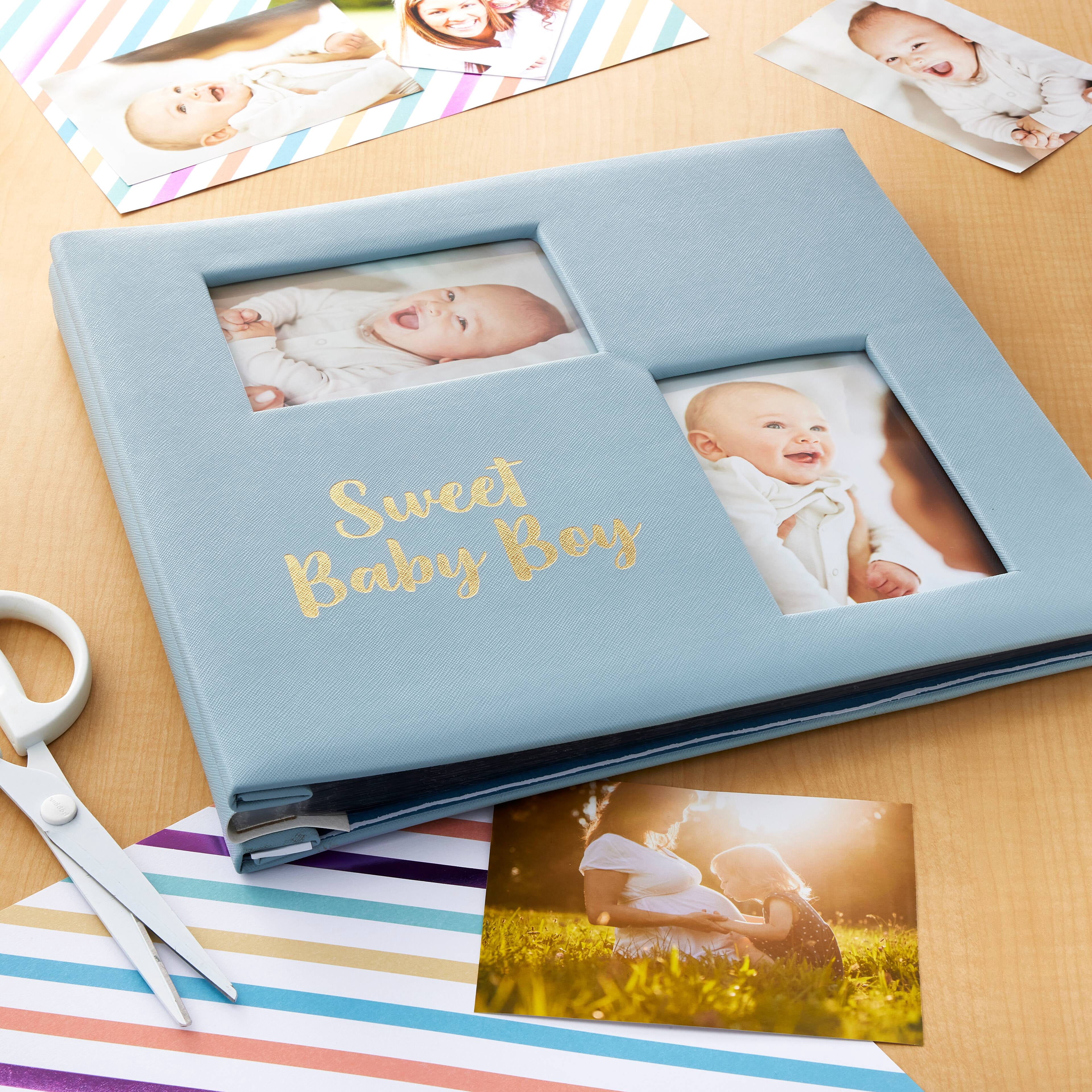 Recollections Sweet Baby Boy Scrapbook Album